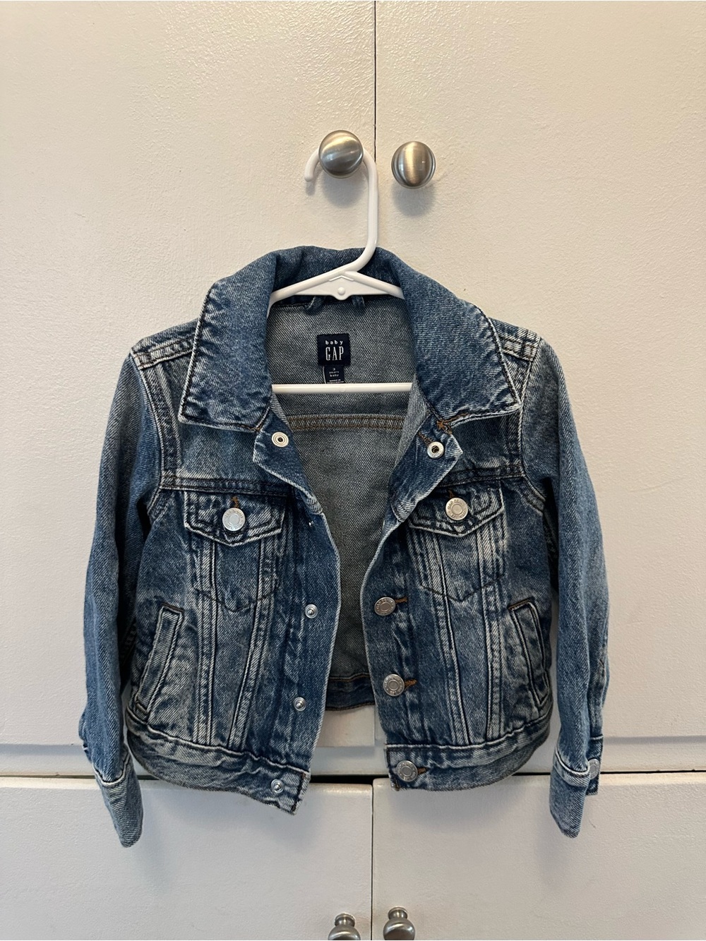Baby Gap Denim Toddler Jacket (size 3)